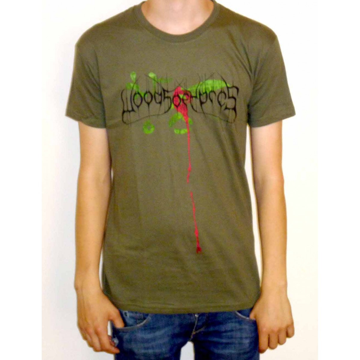 Woods 4: The Green Album T shirt (No back print) | Woods of Ypres
