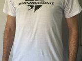 Black Logo on White T-Shirt (Unisex) / Camiseta blanca con logo negro (Unisex) / Samarreta blanca amb logo negre (Unisex) photo 