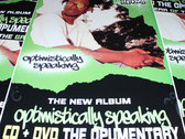 OPTIMISTICALLY SPEAKING - (AUTOGRAPHED) POSTER photo 