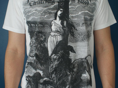 Mens T-Shirt Christening In Blood main photo