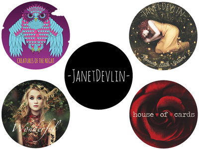 Janet Devlin Discography Sticker Pack main photo