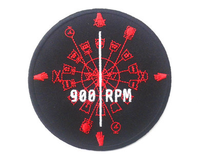 900RPM Stitched Patch (⌀10cm): Occult Logo of Doom! main photo