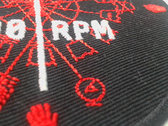 900RPM Stitched Patch (⌀10cm): Occult Logo of Doom! photo 
