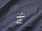 roph logo print pocket t-shirts Navy photo 
