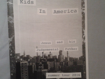 Kids in America tour zine main photo