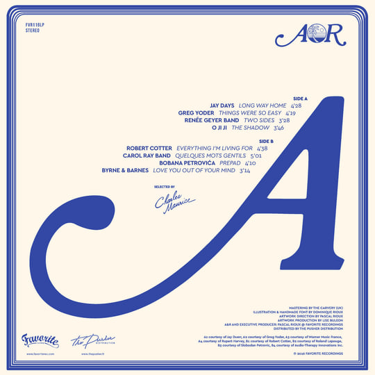 AOR Global Sounds Vol.2 (1975-1983, selected by Charles Maurice