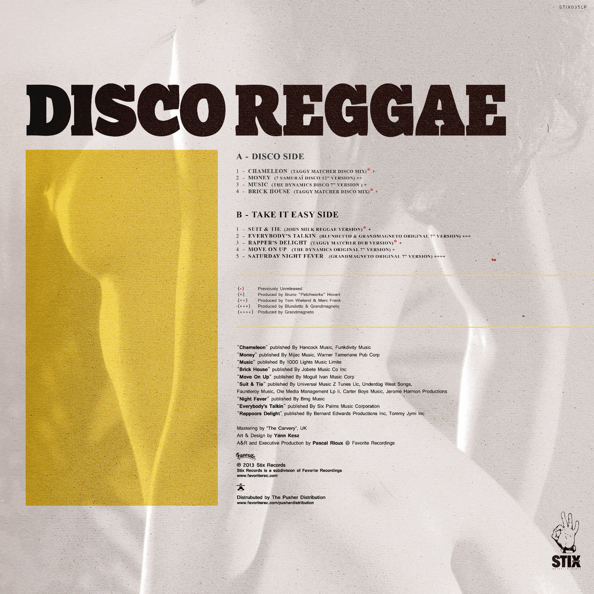 reggae disco mix／Keith & tex Keith & Tex – Tonight / Stop That Train – Vinyl (12