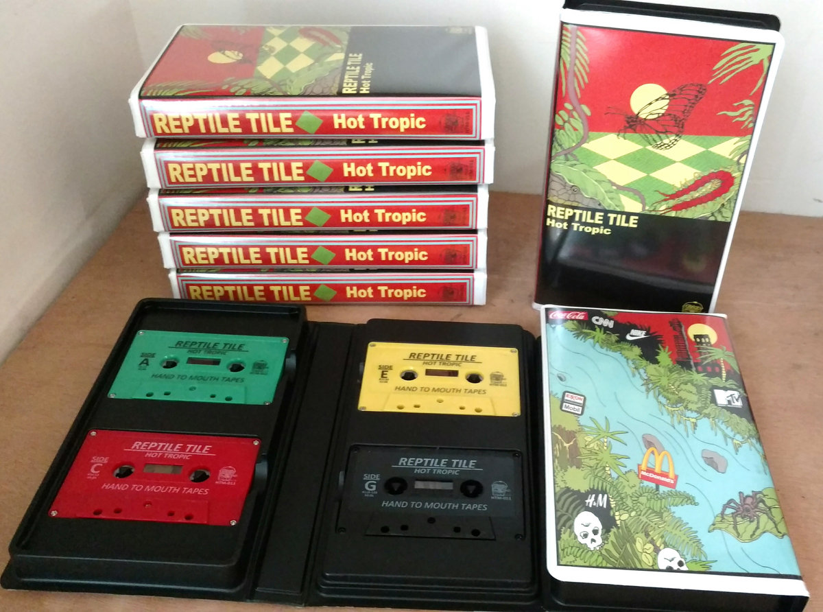 HTM011 Reptile Tile Hot Tropic Hand To Mouth tapes