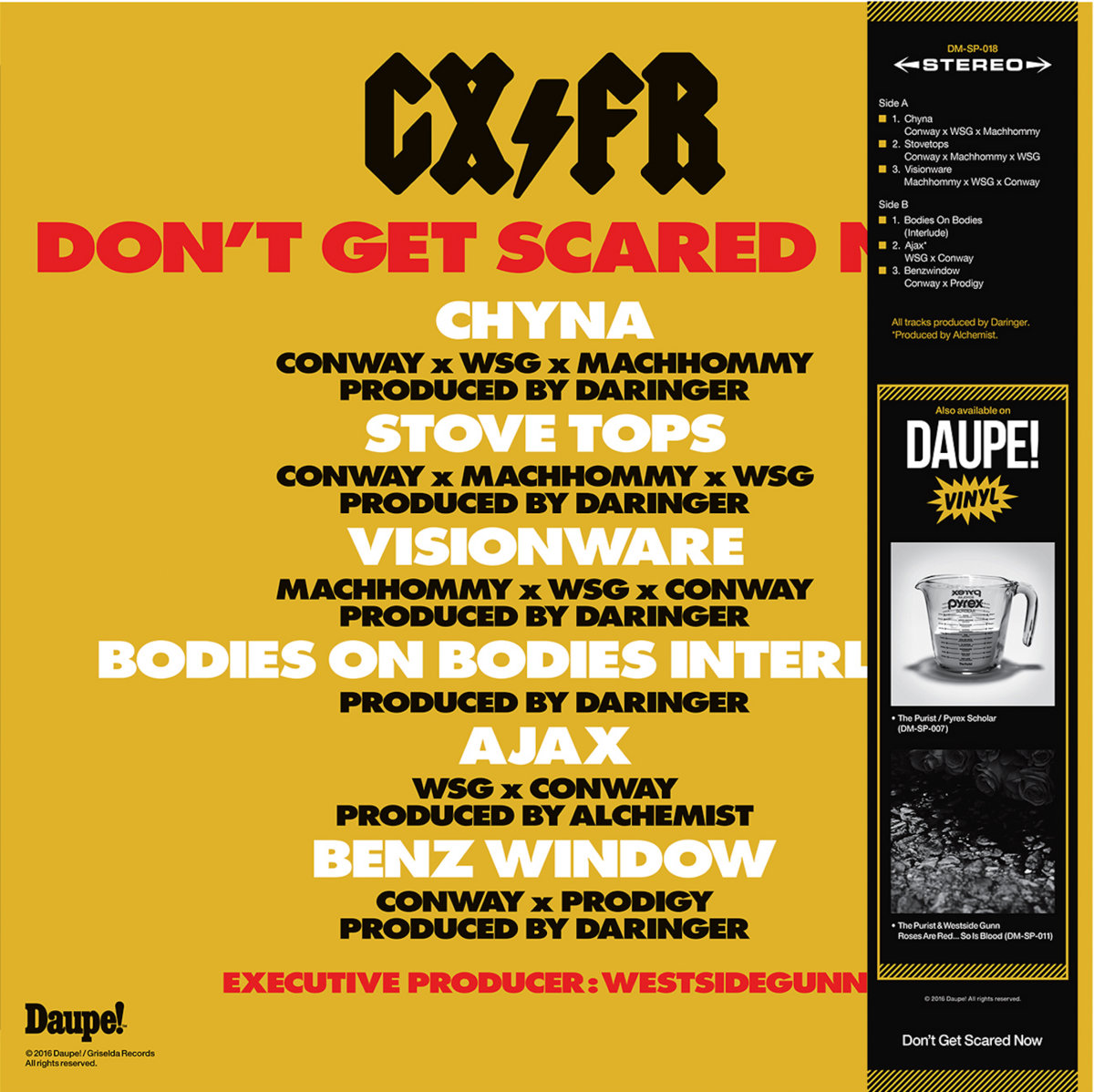 Don't Get Scared Now GxFR Daupe