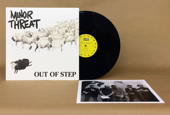Minor Threat Out of Step レコード Minor Threat – Out Of Step – Vinyl (Recut, 12