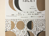 Gold and black risograph printed poster photo 