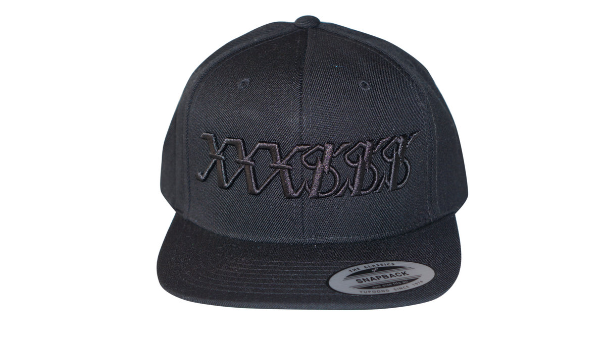 XXXSSS Tokyo Snapback (Black X Black) | XXXSSS Tokyo (XLII & DJ SARASA)