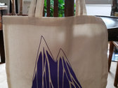 Tote Bag With Montagne Sacrée's Logo On It photo 