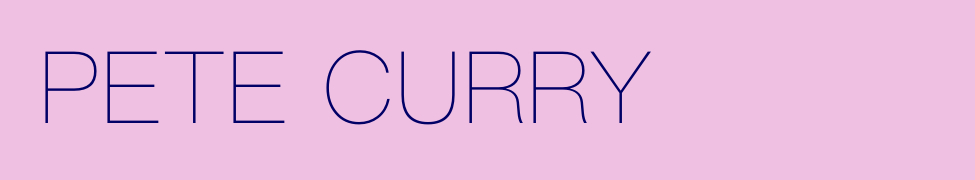 Pete Curry — Photo