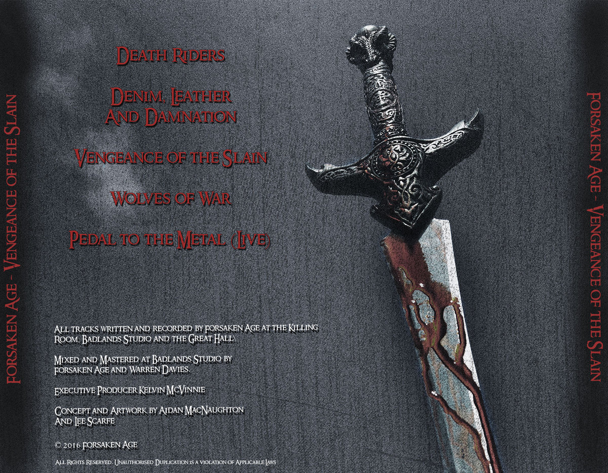 【中古】 Vengeance of the Slain Forsaken Age Vengeance of the Slain (EP) | Forsaken Age
