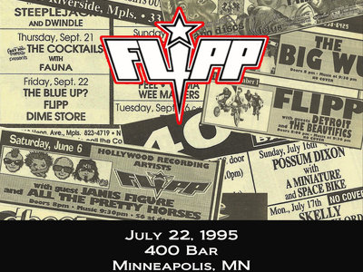 Flipp @ 400 Bar (July 22, 1995) (Limited Edition DVD) main photo