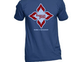The World is Your Kaleidoscope Mens Shirt - Navy Blue photo 