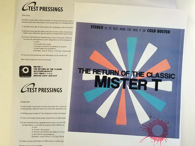 The Return of the Classic (Test Pressing) main photo