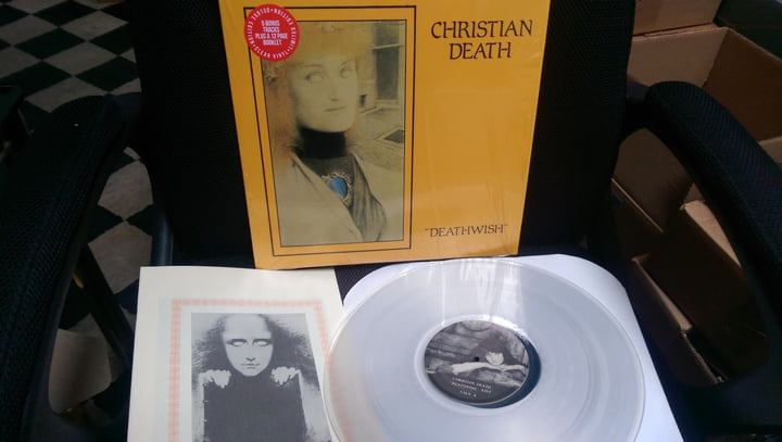 米LP Christian Death Deathwish CLO2614LP Cleopatra /00260 Christian Death - Deathwish (Limited Edition Splatter Vinyl
