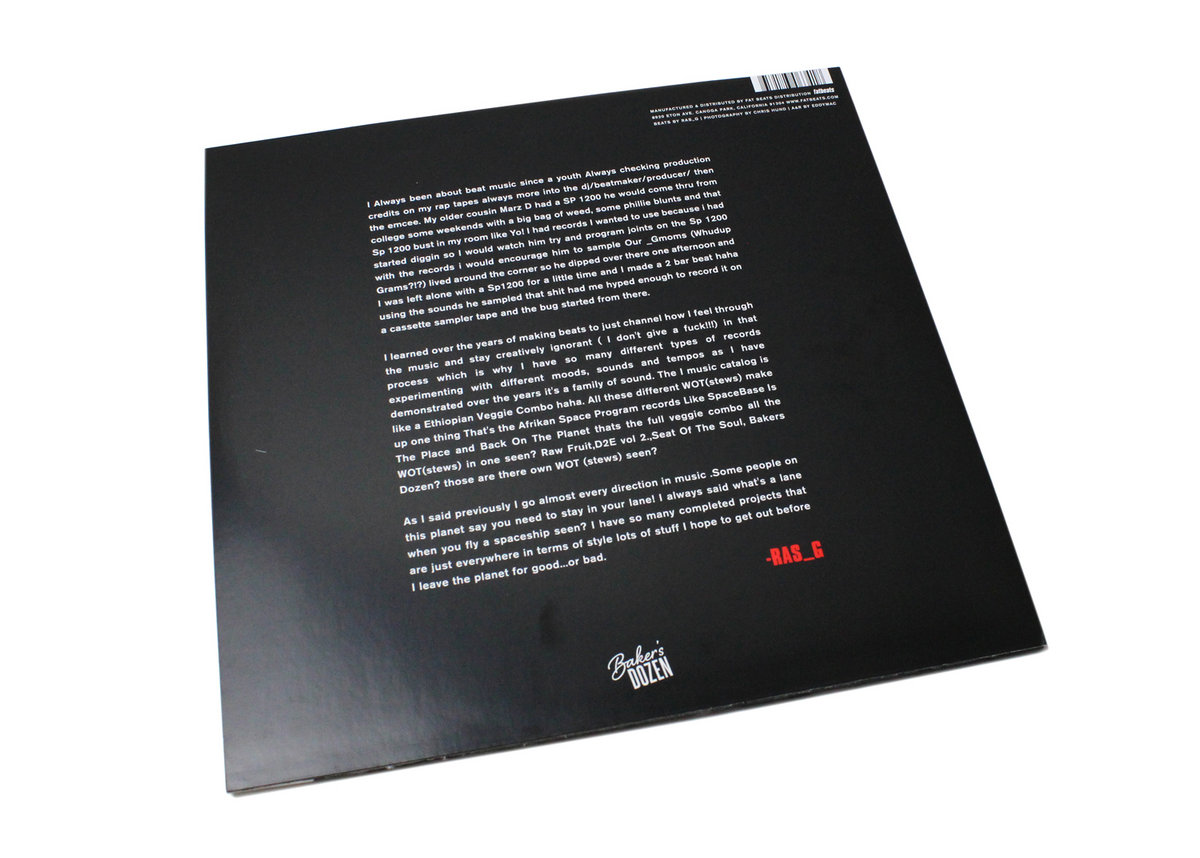 Ras_G / Baker's Dozen LP レコード