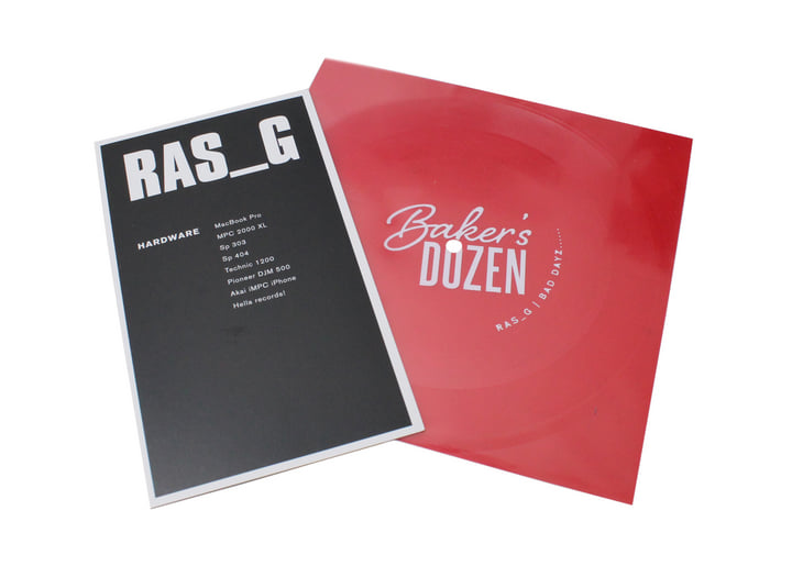 Ras_G / Baker's Dozen LP レコード Ras_G / Baker's Dozen LP レコード