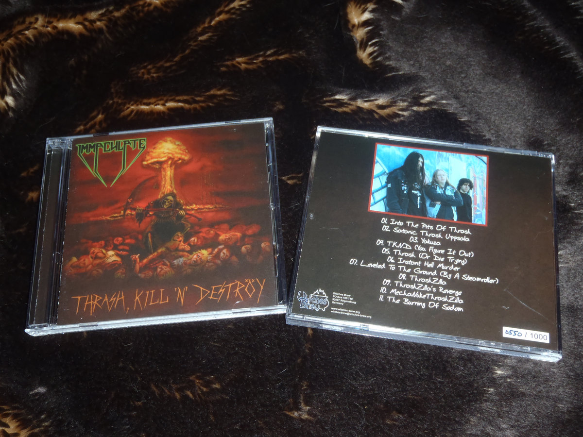 【rodrigo様用】IMMACULATE / Thrash, Kill 'n Thrash, Kill 'n' Deströy (Remastered) | Immaculate