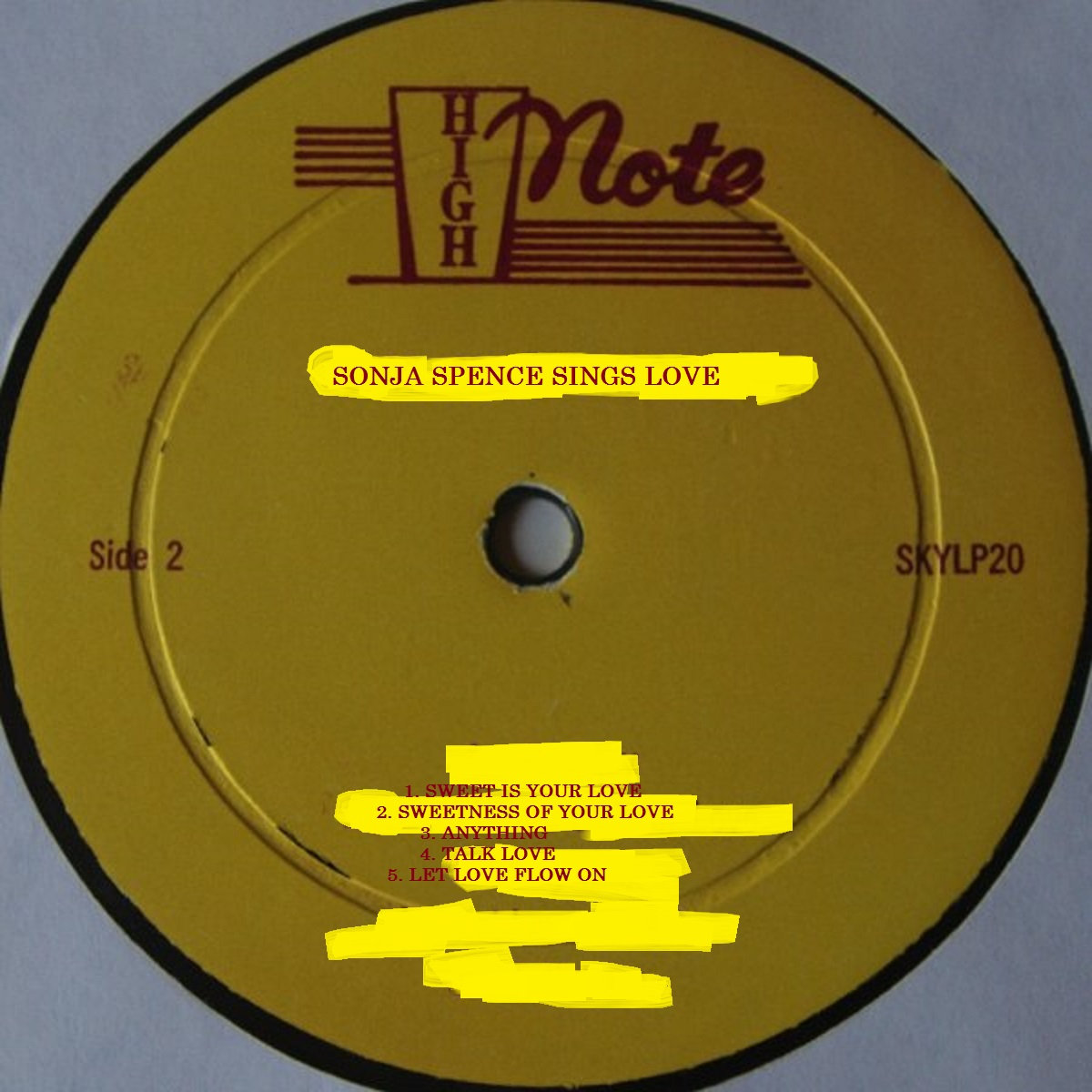Sonja Spence Sings Love | Sonja Spence | Iazawan Enterprises