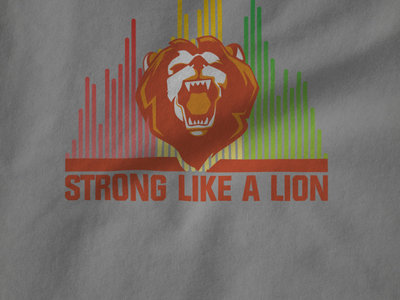 Strong Like A Lion T-Shirt (Grey) main photo