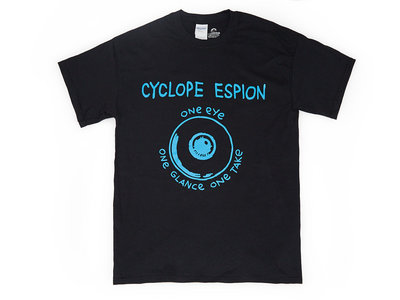 One Eye Logo T-Shirt (Black/Blue) main photo