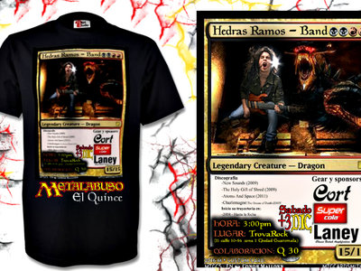 Hedras Ramos / Wino Gándara / Metal Abuso "El Quince" ( edición talismán) main photo