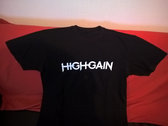 T-shirt High Gain First release "white logo" or "skull" photo 