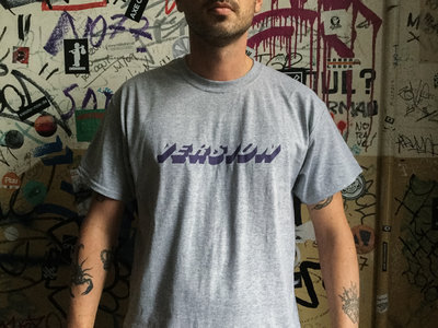 VERSION t-shirt 001 (purple/grey) main photo