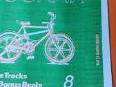 'Bike Tracks' limited edition 3-colour Risograph print photo 