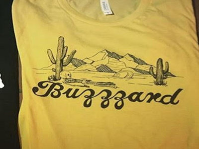 Desert Scene Brown on Yellow Ultrasoft Canvas Brand Shirt main photo