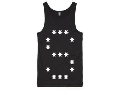 Mens | Stars "S" Singlet. Available in Black or White main photo