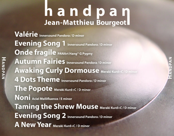 Handpan (LP Album) | Jean-Matthieu | Jean-Matthieu's Handpan Music