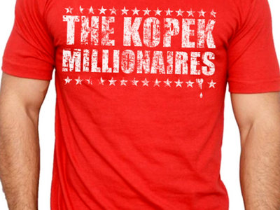 Kopek Millionaires Guys T Shirt (Red) main photo