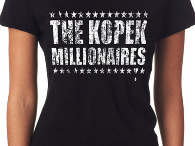 Kopek Millionaires Womens T Shirt (Black) main photo