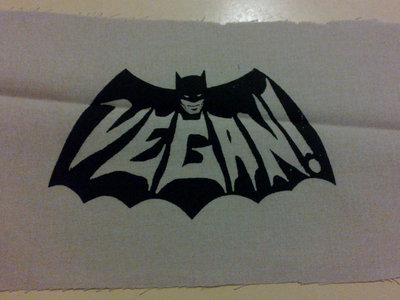 DISTRO: Vegan Batman Logo Patch main photo