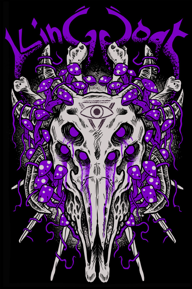 King Goat Purple T-shirt (XXL only) | King Goat