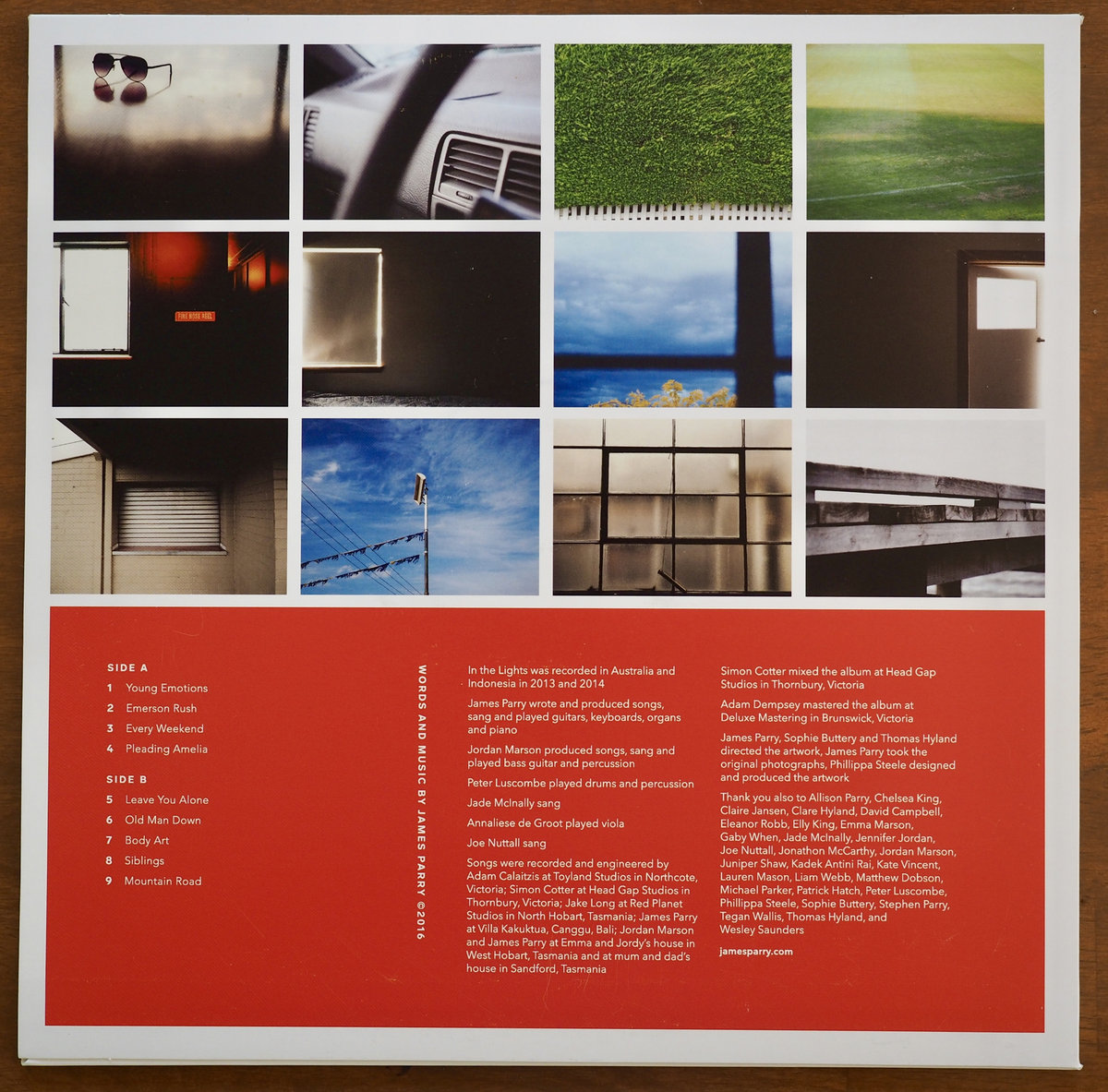 James Parry Includes Unlimited Streaming Of In The Lights Via Free Bandcamp App Plus High Quality Flac And More