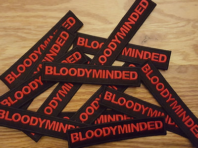 BLOODYMINDED Embroidered Logo Patch main photo