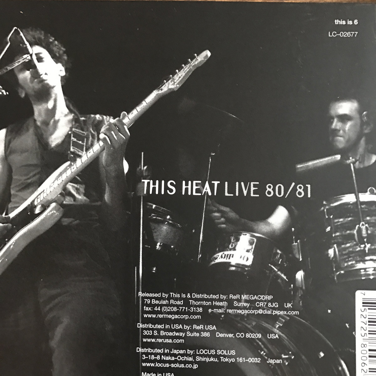 Live 80/81 | This Heat