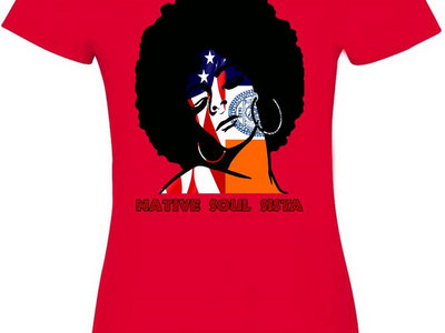 New York Native Soul Sista  Red White Blue or Gray T~shirt main photo