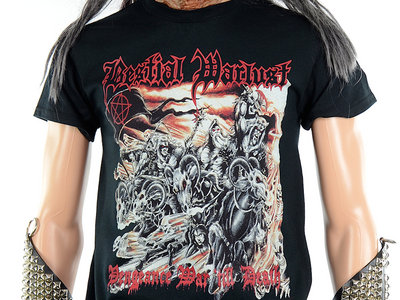 BESTIAL WARLUST - Vengeance War 'Til Death (T-Shirt w/ Download) main photo
