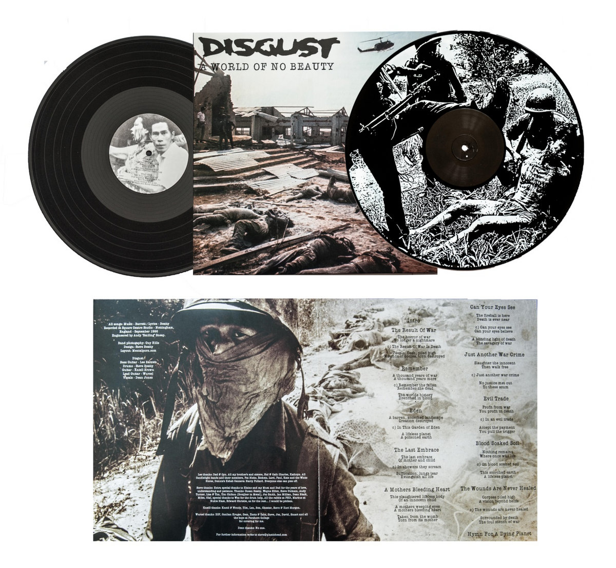 英LP Disgust A World Of No Beauty + Thrown Into Oblivion BOBV665LPLTD Back On Black /00400 71aablnnxAL._UF1000,1000_QL80_.jpg