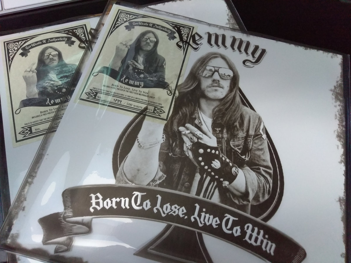 Born to lose – Live to win poster & stampe di Bengt Grönkvist