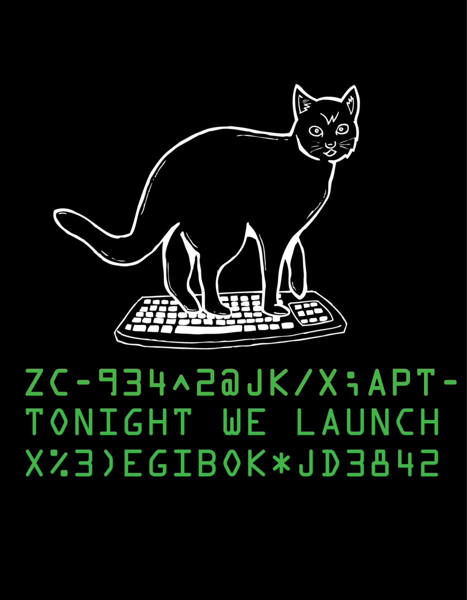 Keyboard Cat Shirt Tonight We Launch