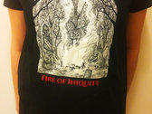Fire of Iniquity T-shirt photo 