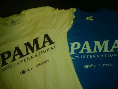 Pama Int'l Love & Austerity T-shirt - £5 summer sale main photo